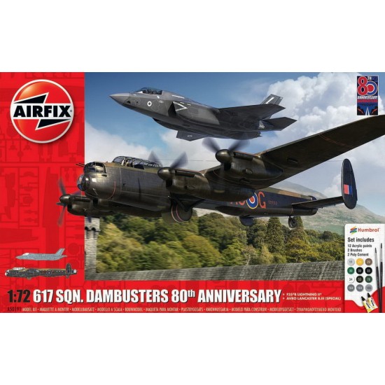 1/72 617 Sqn. Dambusters 80th Anniversary Gift Set - Avro Lancaster B.III & F-35B 1/72 617 Sqn. Dambusters 80th Anniversary Gift Set - Avro Lancaster B.III & F-35B