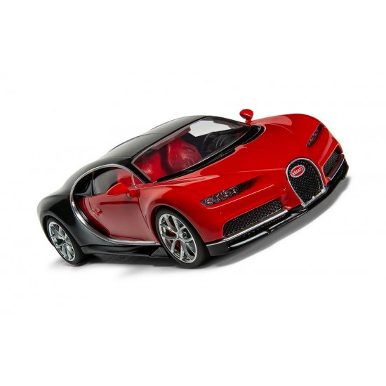 1/43 Small Starter Set - New Bugatti Chiron w/Paints, Brush & Glue 1/43 Small Starter Set - New Bugatti Chiron w/Paints, Brush & Glue