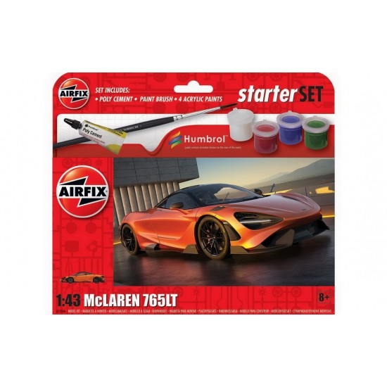 1/43 Starter Set - McLaren 765LT 1/43 Starter Set - McLaren 765LT