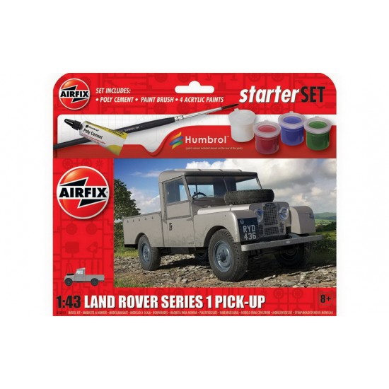 1/43 Starter Set - Land Rover Series 1 Pick-Up 1/43 Starter Set - Land Rover Series 1 Pick-Up