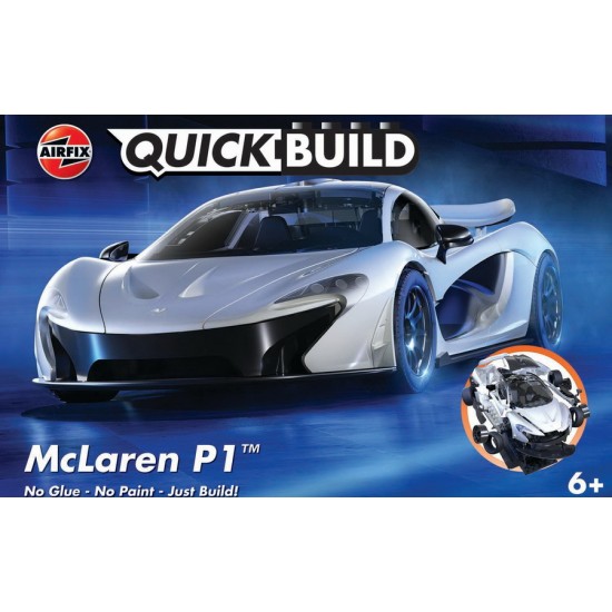 QUICKBUILD McLaren P1 Sports Car (White) QUICKBUILD McLaren P1 Sports Car (White)