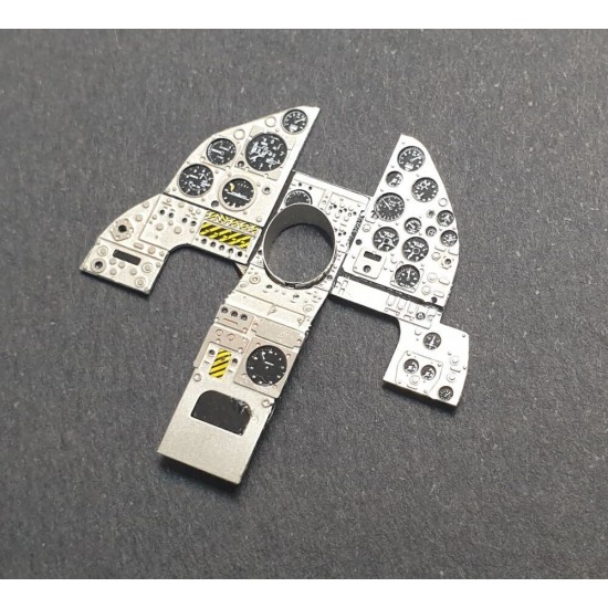1/24 Harrier GR1 / GR3 Nickel Silver Instrument Panel for Airfix kits 1/24 Harrier GR1 / GR3 Nickel Silver Instrument Panel for Airfix kits