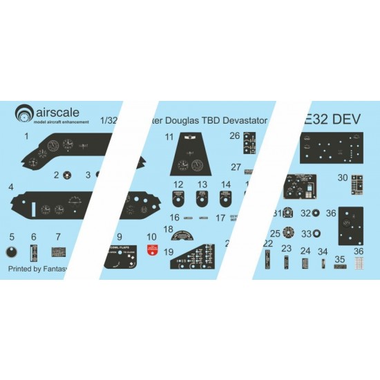 1/32 TBD Devastator Cockpit Upgrade Detail set for Trumpeter kits 1/32 TBD Devastator Cockpit Upgrade Detail set for Trumpeter kits