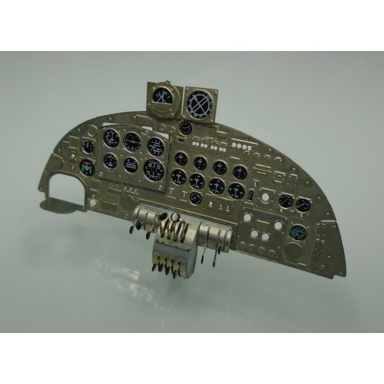 1/32 Avro Lancaster B Mk. 1 Cockpit Instrument Panel for HK Models 1/32 Avro Lancaster B Mk. 1 Cockpit Instrument Panel for HK Models