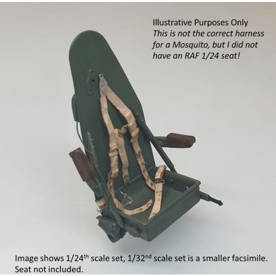 1/24 RAF Seatbelts (Sutton Harness) 1/24 RAF Seatbelts (Sutton Harness)