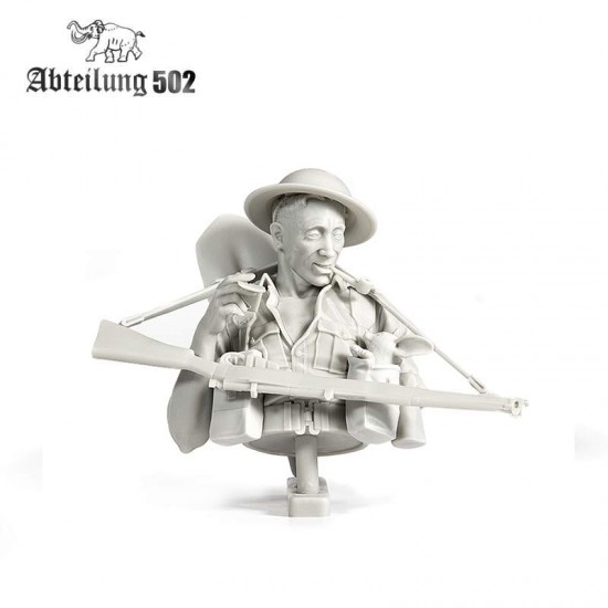 1/10 The Desert Fox - British 8th Army, North Africa 1941-43 Resin Bust 1/10 The Desert Fox - British 8th Army, North Africa 1941-43 Resin Bust