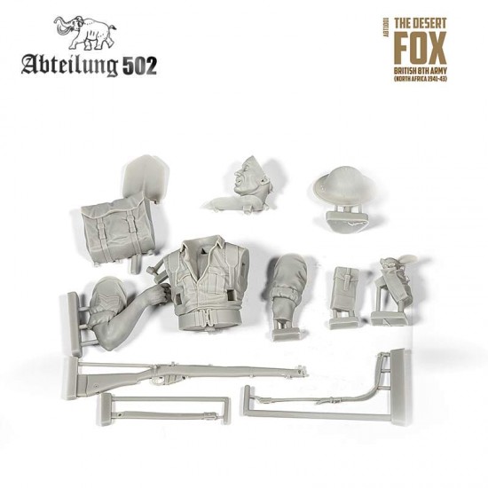 1/10 The Desert Fox - British 8th Army, North Africa 1941-43 Resin Bust 1/10 The Desert Fox - British 8th Army, North Africa 1941-43 Resin Bust