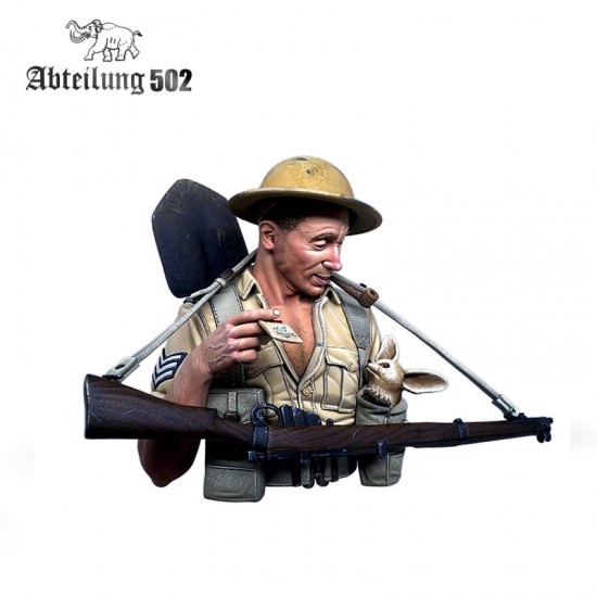 1/10 The Desert Fox - British 8th Army, North Africa 1941-43 Resin Bust 1/10 The Desert Fox - British 8th Army, North Africa 1941-43 Resin Bust