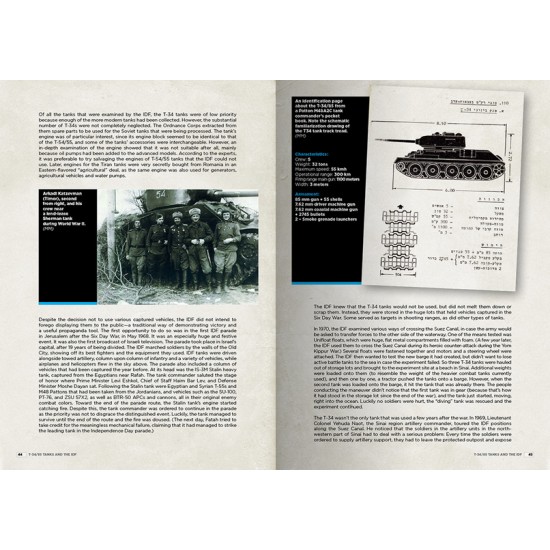 T-34 & The IDF The Untold Story (Michel Mass, English, 88 pages) T-34 & The IDF The Untold Story (Michel Mass, English, 88 pages)