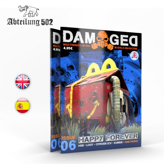 Damaged Magazine Issue No.6 - Worn and Weathered Models (English, 80 pages) Damaged Magazine Issue No.6 - Worn and Weathered Models (English, 80 pages)