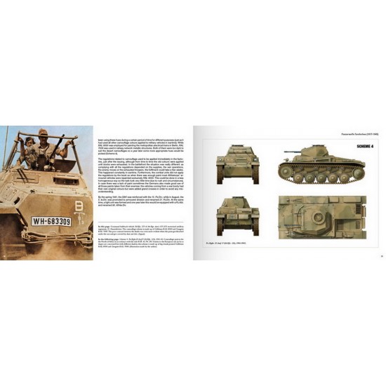 Panzerwaffe Tarnfarben: German AF Camouflage Colours & Organization 1917-45 (128 pages) Panzerwaffe Tarnfarben: German AF Camouflage Colours & Organization 1917-45 (128 pages)