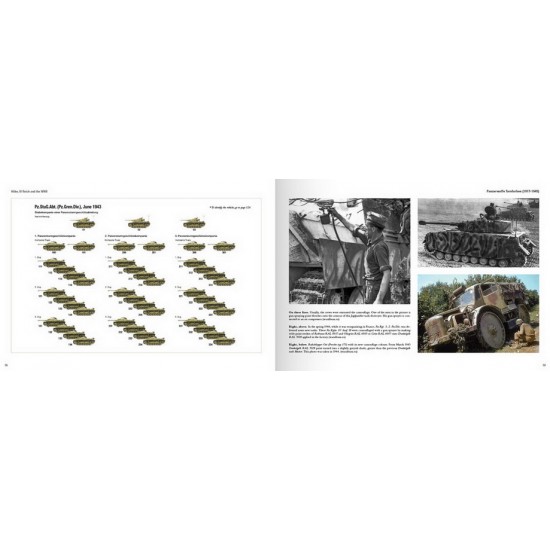 Panzerwaffe Tarnfarben: German AF Camouflage Colours & Organization 1917-45 (128 pages) Panzerwaffe Tarnfarben: German AF Camouflage Colours & Organization 1917-45 (128 pages)