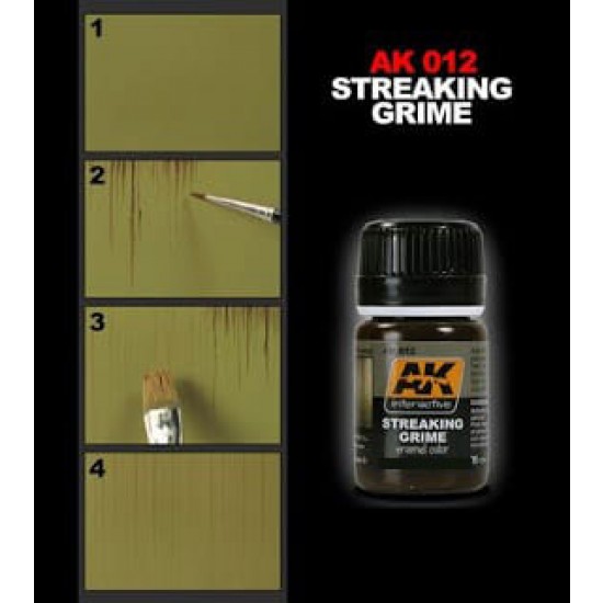 Enamel Paint - Streaking Grime (35ml) for all Vehicles Enamel Paint - Streaking Grime (35ml) for all Vehicles