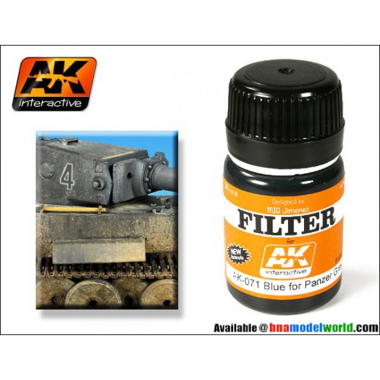 Blue for Panzer Grey Filter (35ml) Blue for Panzer Grey Filter (35ml)