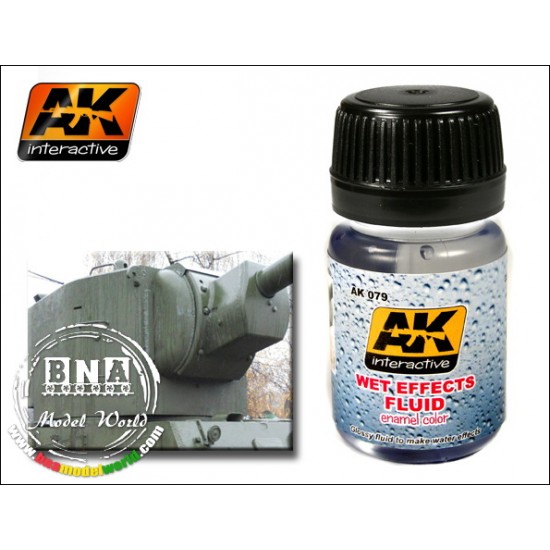 Enamel Paint - Wet Effects Fluid (Glossy Fluid to Make Water Effects) 35ml Enamel Paint - Wet Effects Fluid (Glossy Fluid to Make Water Effects) 35ml
