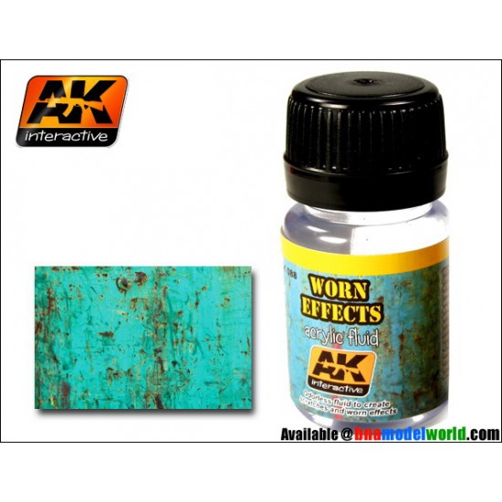 Worn Effects Acrylic Fluid 35ml Worn Effects Acrylic Fluid 35ml