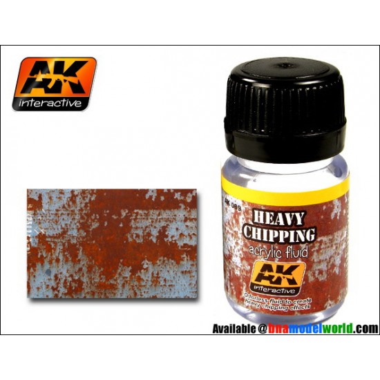 Heavy Chipping Effects Acrylic Fluid 35ml Heavy Chipping Effects Acrylic Fluid 35ml