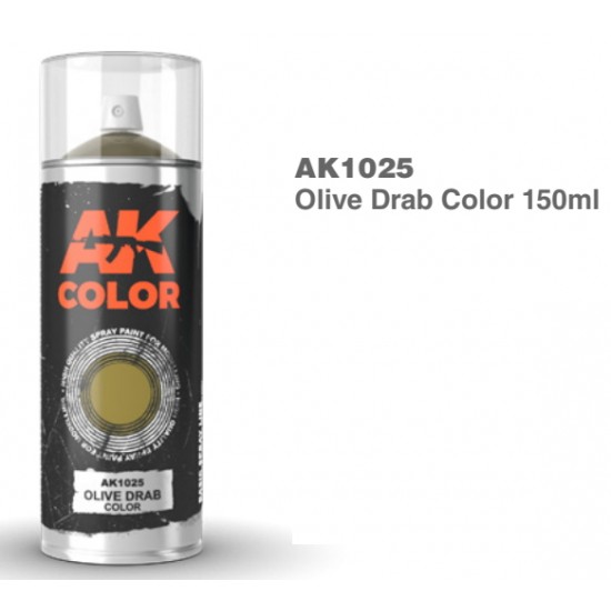 Olive Drab Colour Spray (150ml) Olive Drab Colour Spray (150ml)