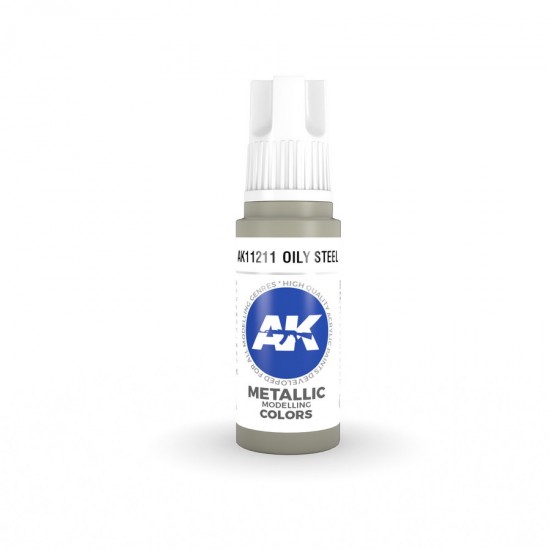 Acrylic Paint (3rd Generation) - Oily Steel (Metallic Colours, 17ml) Acrylic Paint (3rd Generation) - Oily Steel (Metallic Colours, 17ml)