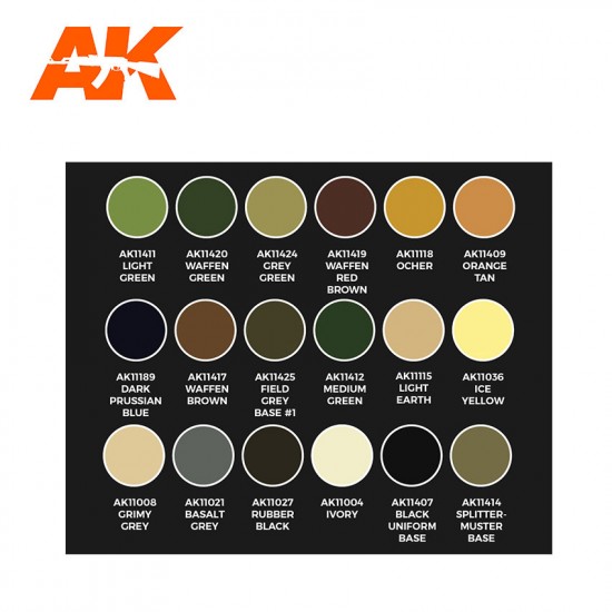 Acrylic Paint (3rd Generation) Signature Set - Calvin Tan (18x 17ml) Acrylic Paint (3rd Generation) Signature Set - Calvin Tan (18x 17ml)