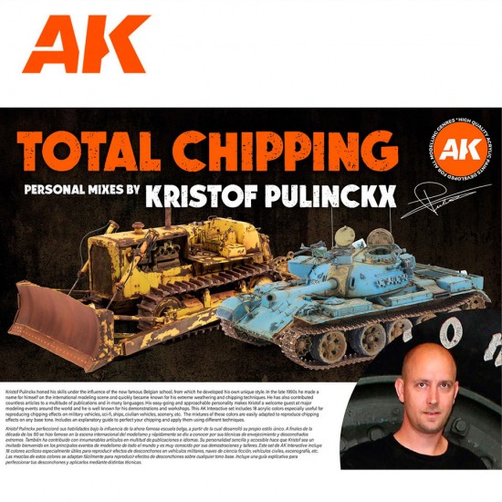 Acrylic Paint (3rd Gen) Signature Set - Total Chipping Kristof Pulinckx (18x 17ml) Acrylic Paint (3rd Gen) Signature Set - Total Chipping Kristof Pulinckx (18x 17ml)