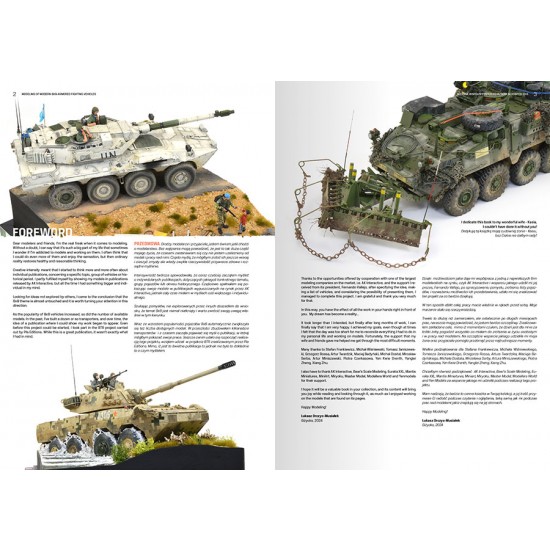 Modeling Modern Armoured Fighting 8x8 Vehicles (Bilingual English-Polish, 176 pages) Modeling Modern Armoured Fighting 8x8 Vehicles (Bilingual English-Polish, 176 pages)