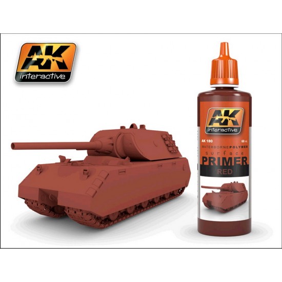Acrylic/Waterborne Polymer Primer - Red (60ml) Acrylic/Waterborne Polymer Primer - Red (60ml)