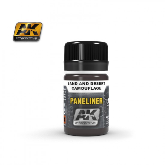 Enamel Paint - Paneliner for Sand and Desert Camouflage (35ml) Enamel Paint - Paneliner for Sand and Desert Camouflage (35ml)