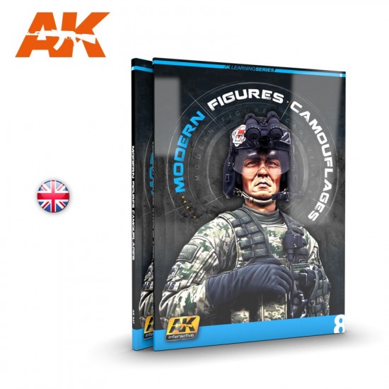 AK Learning Series Vol.8 - Modern Figures Camouflages (English, 92 pages) AK Learning Series Vol.8 - Modern Figures Camouflages (English, 92 pages)