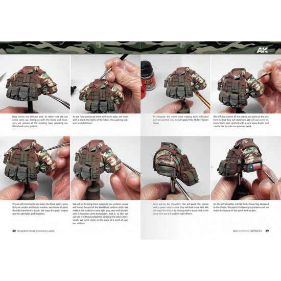 AK Learning Series Vol.8 - Modern Figures Camouflages (English, 92 pages) AK Learning Series Vol.8 - Modern Figures Camouflages (English, 92 pages)