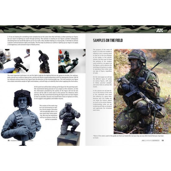 AK Learning Series Vol.8 - Modern Figures Camouflages (English, 92 pages) AK Learning Series Vol.8 - Modern Figures Camouflages (English, 92 pages)