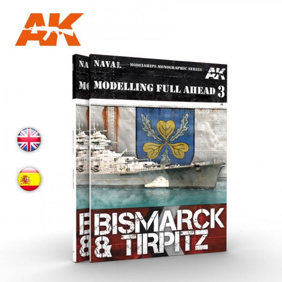 Modelling Full Ahead Vol.03 - Bismarck & Tirpitz (English, 88 pages)