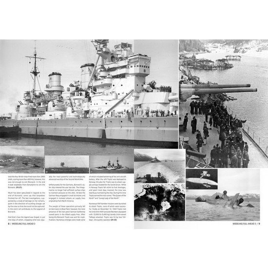 Modelling Full Ahead Vol.03 - Bismarck & Tirpitz (English, 88 pages) Modelling Full Ahead Vol.03 - Bismarck & Tirpitz (English, 88 pages)