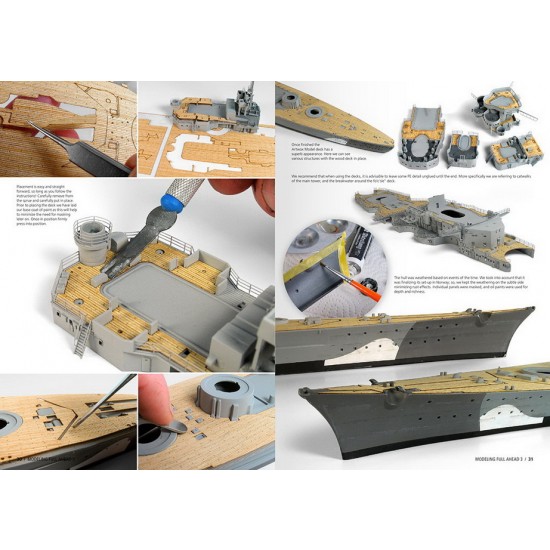 Modelling Full Ahead Vol.03 - Bismarck & Tirpitz (English, 88 pages) Modelling Full Ahead Vol.03 - Bismarck & Tirpitz (English, 88 pages)