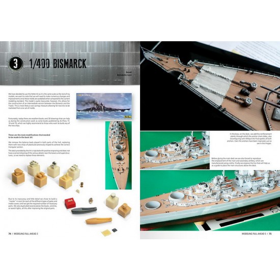 Modelling Full Ahead Vol.03 - Bismarck & Tirpitz (English, 88 pages) Modelling Full Ahead Vol.03 - Bismarck & Tirpitz (English, 88 pages)