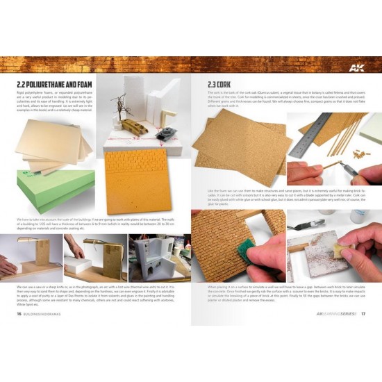 AK Learning Vol.9 Guide to Make Buildings in Dioramas (English, 88 pages) AK Learning Vol.9 Guide to Make Buildings in Dioramas (English, 88 pages)