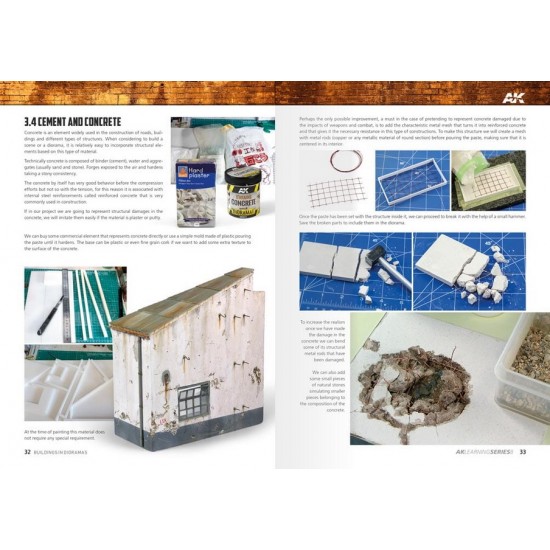 AK Learning Vol.9 Guide to Make Buildings in Dioramas (English, 88 pages) AK Learning Vol.9 Guide to Make Buildings in Dioramas (English, 88 pages)