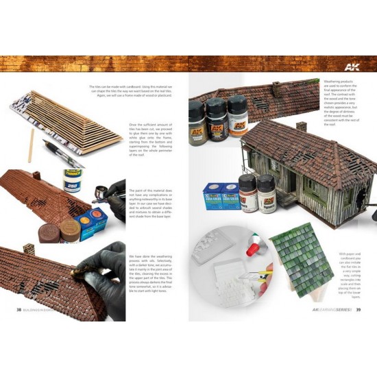 AK Learning Vol.9 Guide to Make Buildings in Dioramas (English, 88 pages) AK Learning Vol.9 Guide to Make Buildings in Dioramas (English, 88 pages)