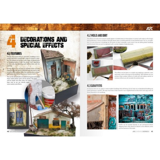 AK Learning Vol.9 Guide to Make Buildings in Dioramas (English, 88 pages) AK Learning Vol.9 Guide to Make Buildings in Dioramas (English, 88 pages)