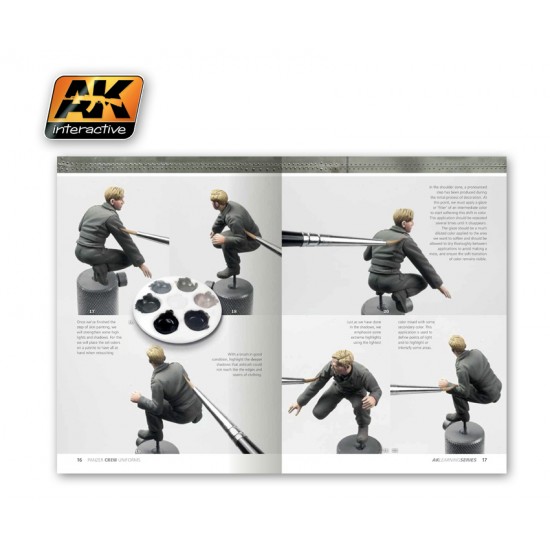 Panzer Crew Uniforms Painting Guide [AK Learning Series 2]