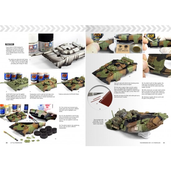 Little Warriors (Vol.1) - Building, Detailing & Painting 1/72 Vehicles (94 pages, English) Little Warriors (Vol.1) - Building, Detailing & Painting 1/72 Vehicles (94 pages, English)