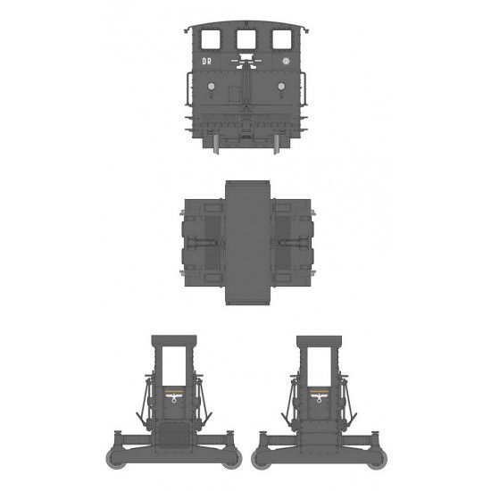 1/35 Breuer IV Rail Shunter 1/35 Breuer IV Rail Shunter