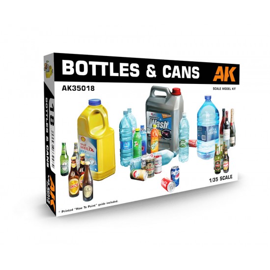 1/35 Bottles & Cans 1/35 Bottles & Cans