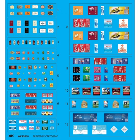1/35 Bottles & Cans 1/35 Bottles & Cans