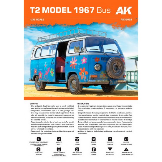 1/35 Volkswagen Type 2 T2 Model 1967 Bus 1/35 Volkswagen Type 2 T2 Model 1967 Bus