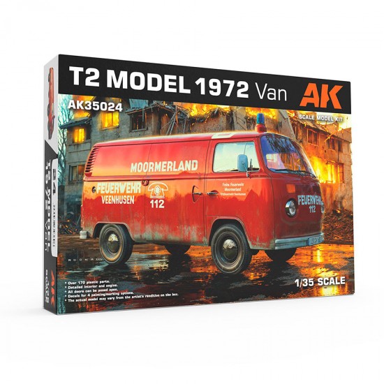 1/35 Volkswagen Type 2 T2 Model 1972 Van 1/35 Volkswagen Type 2 T2 Model 1972 Van