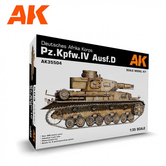 1/35 PzKpfw.IV Ausf.D Deutsche Afrika Korps 1/35 PzKpfw.IV Ausf.D Deutsche Afrika Korps