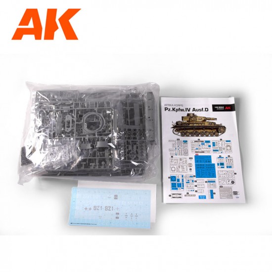 1/35 PzKpfw.IV Ausf.D Deutsche Afrika Korps 1/35 PzKpfw.IV Ausf.D Deutsche Afrika Korps
