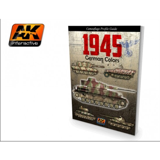 Book - 1945 German Colours, Camouflage Profile Guide Book - 1945 German Colours, Camouflage Profile Guide