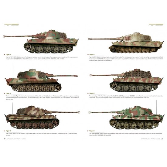 Book - 1945 German Colours, Camouflage Profile Guide Book - 1945 German Colours, Camouflage Profile Guide